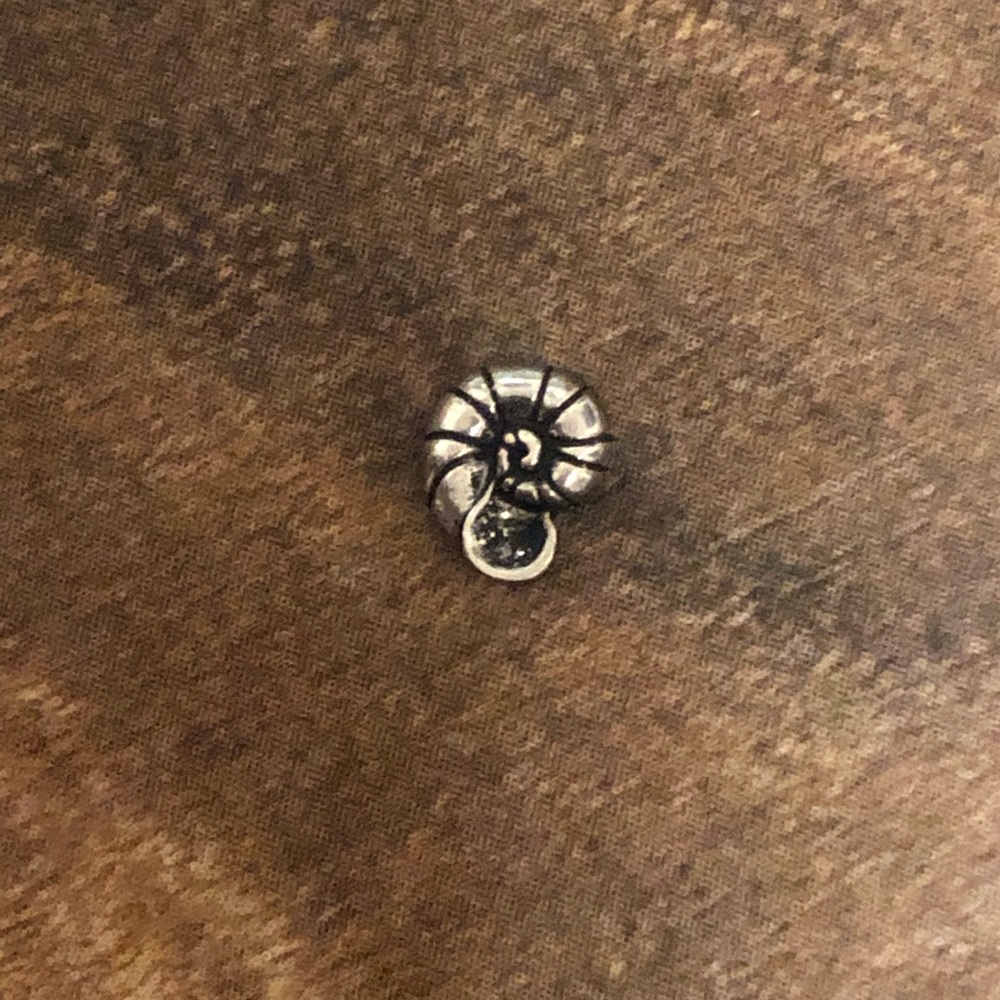 Origami Owl snail shell charm